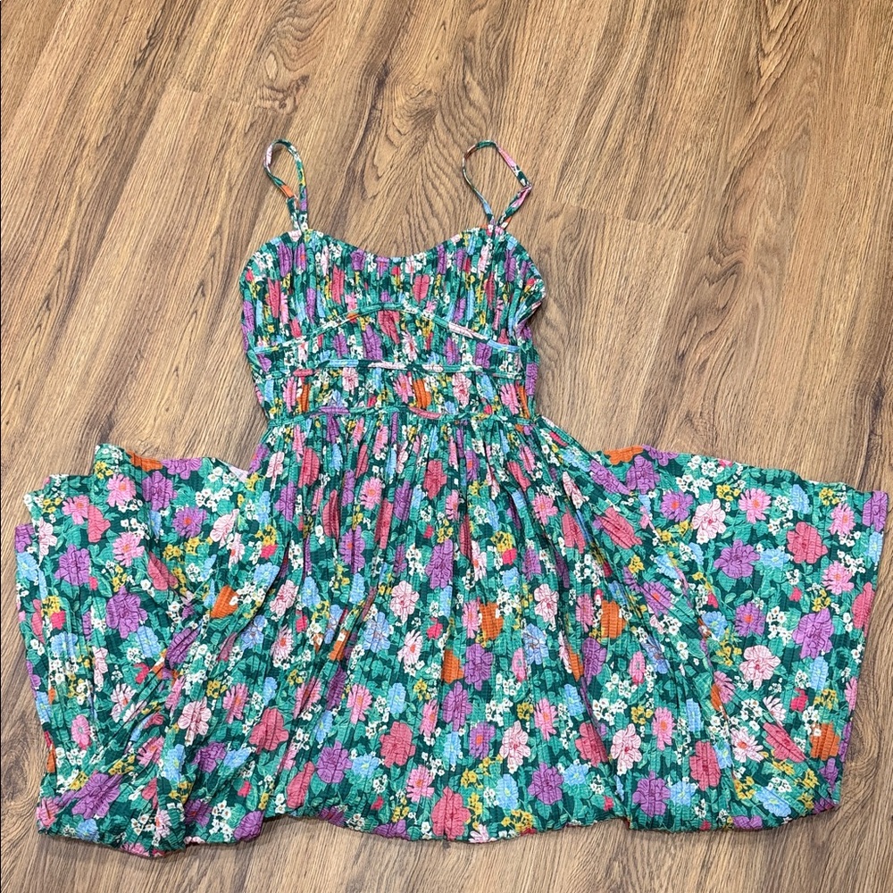 Forever 21 Multicolor Floral Dress